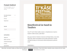 Tablet Screenshot of freizeit-suedtirol.com
